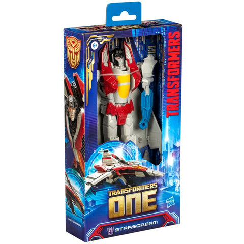 Transformers One Movie Starscream Mega Changer Box Package front angle