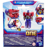 Transformers One Movie TFONE Optimus Prime orion pax 1-step cog changer box package back photo