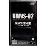 Transformers Premium Finish BWVS-02 Rhinox vs predacon scorponok hasbro usa box package back black sleeve