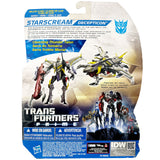 Transformers Prime Beast Hunters Series 2: 005 Starscream deluxe Hasbro Canada box package back photo