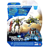 Transformers Prime Beast Hunter Series 2: 005 Starscream Deluxe Hasbro UK box package back