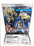 Transformers Prime First Edition 002 Bulkhead Voyager TakaraTomy Japan box package back photo