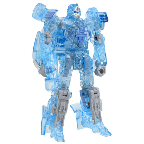 Transformers movie rise of the beasts ROTB Beast awakening BD-06 Mirage Deluxe Clear ver takaratomy japan exclusive blue crystal robot action figure toy