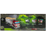 Transformers Movie Rise of the Beasts ROTB AMC exclusive optimus prime semi truck popcorn tin memorabilia box package back