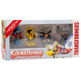 Transformers Squeezlings 4-Pack box package front angle