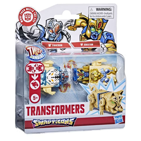 Transformers Swapticons Tigatron cheetor 2-pack hasbro usa box package front angle low res