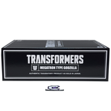 Transformers Seynergenex Meagton type godzilla leader hasbro usa black sleeve box package side