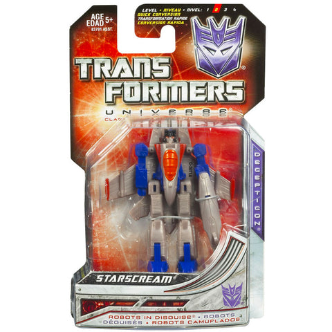 Transformers Universe Classics 2.0 Starscream Legends Hasbro Canada multilingual variant box package front