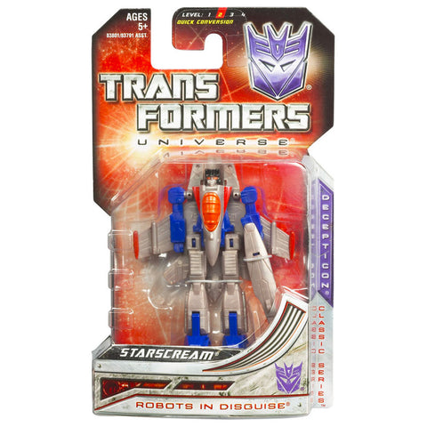 Transformers Universe Classics 2.0 Starscream Legends Hasbro USA box package front