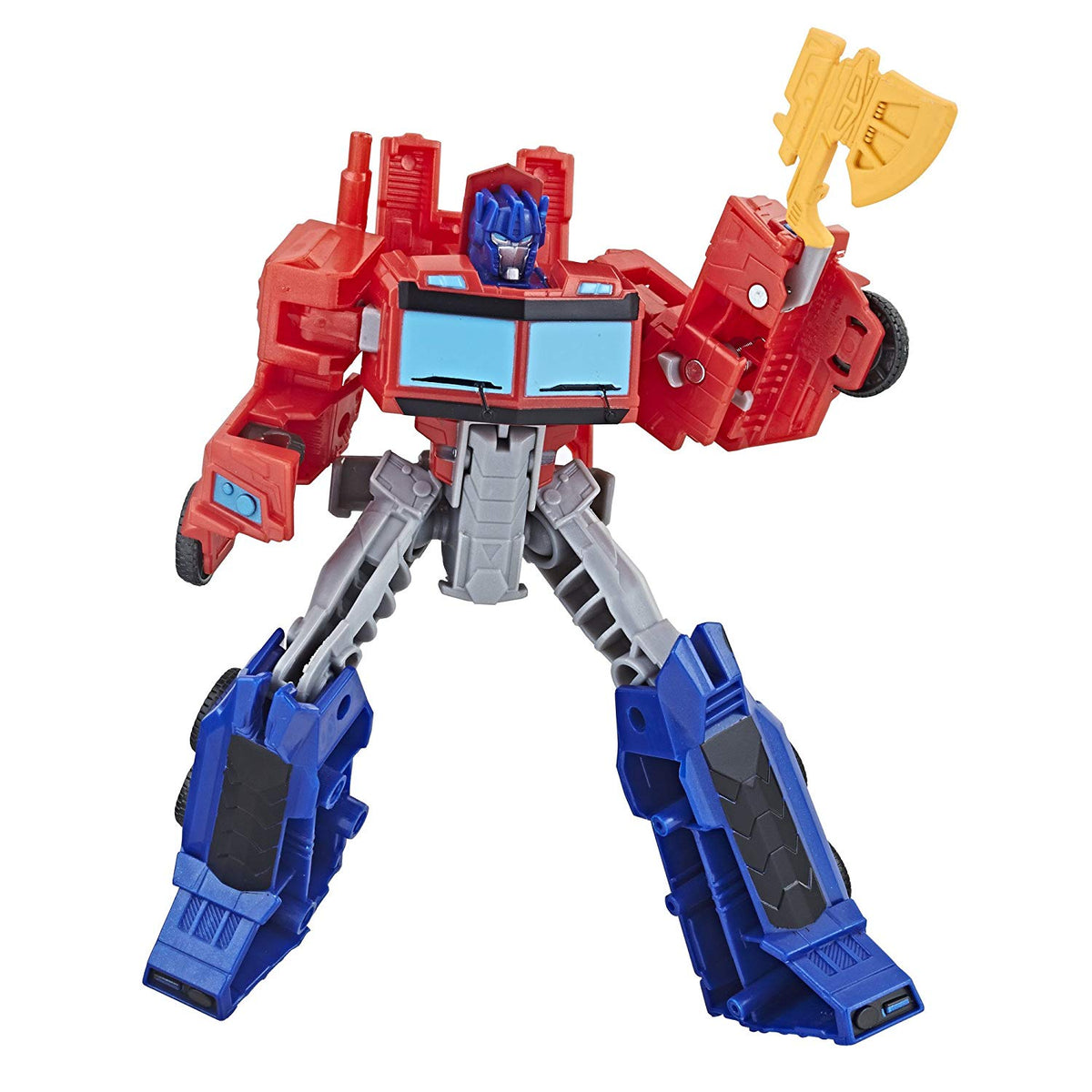 Buy Transformers Cyberverse Energon Axe Attack Optimus Prime Warrior ...