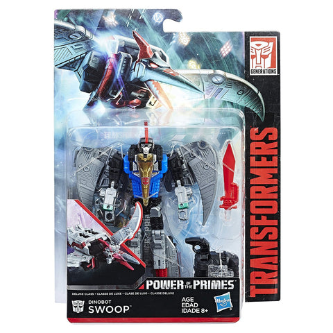 Transformers Power of the Primes Deluxe Dinobot Swoop Packaging Box