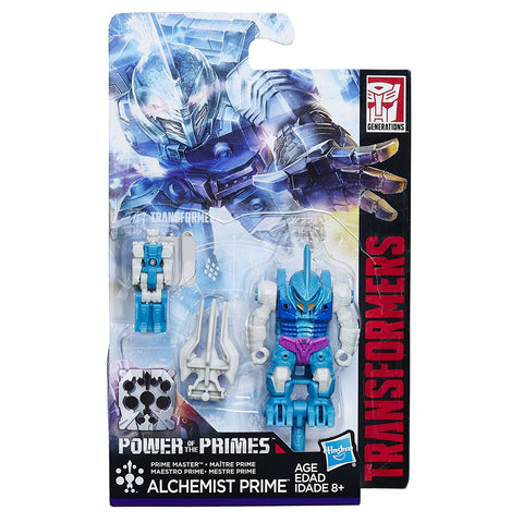 Transformers Power of the Primes Alchemist Prime Submarauder Prime Master Toy Package