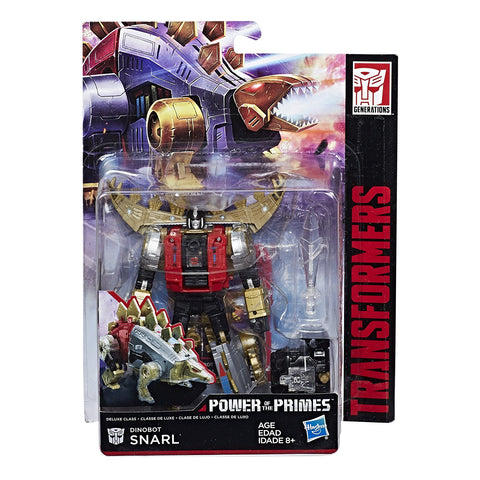 Transformers Power of the Primes Dinobot Snarl Deluxe Packaging Box