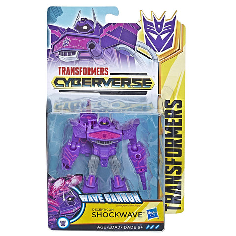 Transformers Cyberverse Warrior Class Shockwave Package box