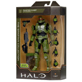 Halo The Spartan Collection Master Chief with accessories 6.5 inch jazwares box package front angle