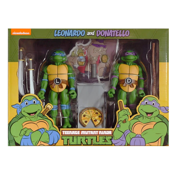 NECA Leonardo Donatello Comics Action Figure 18Cm