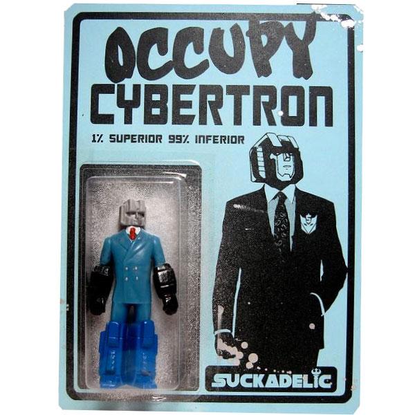 Suckadelic Occupy Cybertron Blue Suit One Percenter Suckadelic Occupy Cybertron Blue Suit One Percenter