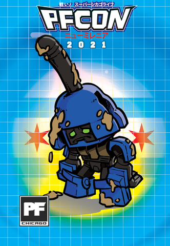 PFCON2021 cliffdumper botbot Comic book cover