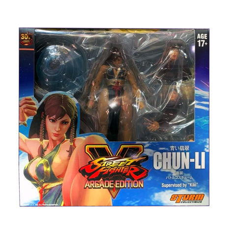 Storm Collectibles Street Fighter V Chun-li Battle Costume NYCC 2018 Exclusive Box