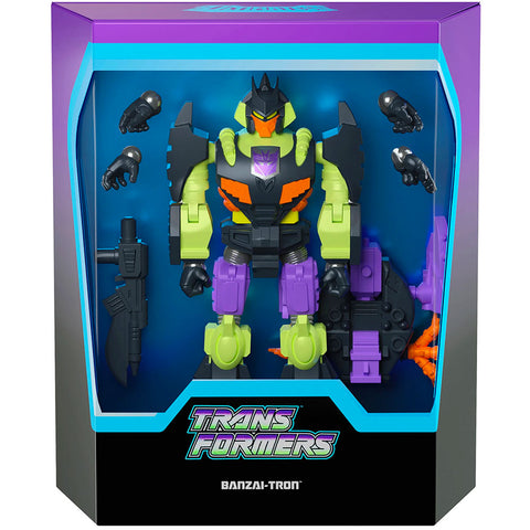 Super7 Transformers Ultimates G1 Action Master Banzai-Tron box package front