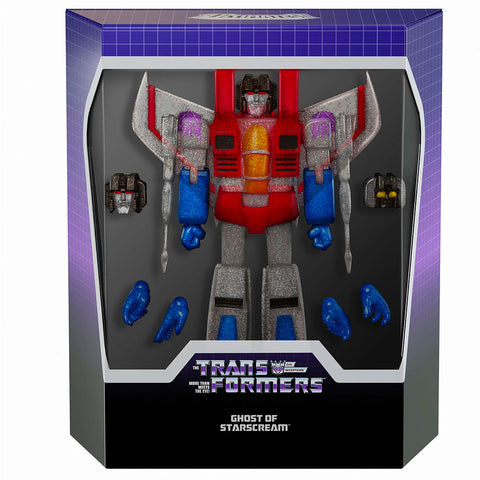 Super 7 Transformers Ultimates! Ghost of Starscream box package front