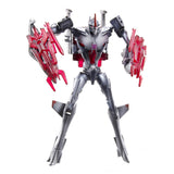 Transformers Prime Cyberverse Commander Class Series 2 003 Starscream Robot Toy Stock Photo