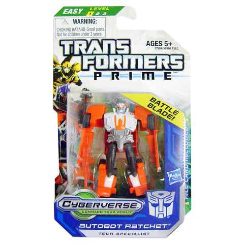 Transformers Prime Cyberverse Legion Class 2 004 Autobot Ratchet Tech Specialist Battle Blade Box Package Front