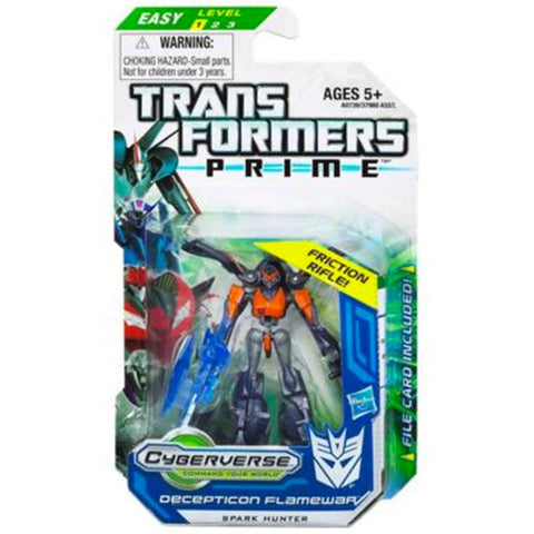 Transformers Prime Cyberverse Legion Class 2 012 Decepticon Flamewar Friction Rifle Box Package Front