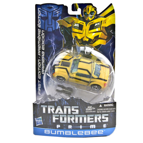 Transformers Prime First Edition Deluxe 001 Bumblebee Multilingual Canada Box Front