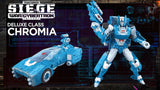 Transformers War for Cybertron Siege WFC-S20 Deluxe Autobot Chromia Promo