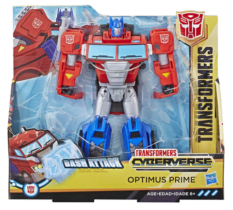 Transformers Cyberverse Ultra Class Optimus Prime Box package