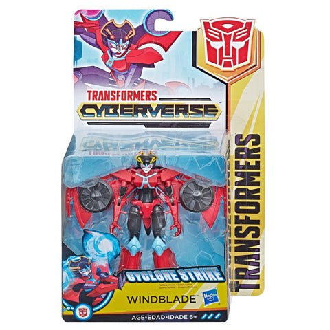 Transformers Cyberverse Warrior Class Windblade Box Packaging