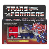 Transformers vintage G1 Generation 1 reissue Autobot Commander Optimus Prime no trailer box package