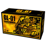 Transformers Golden Lagoon GL-01 Optimus Prime Convoy Masterpiece MP-10 gold hasbro usa box package angle