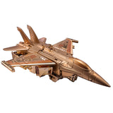 Transformers GL-02 Golden Lagoon Deluxe Starscream hasbro usa jet plane toy gold
