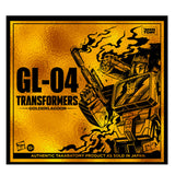 Transformers Golden Lagoon GL-04 Soundwave Leader Titans Return hasbro usa gold box package front