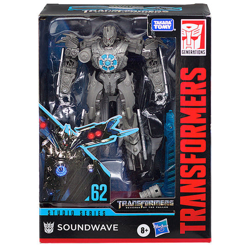 Transformers Movie Studio Series 62 Deluxe Soundwave ROTF box package front