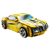 Transformers Prime First Edition 001 Deluxe Bumblebee Hasbro USA Yellow Car Stock Photo
