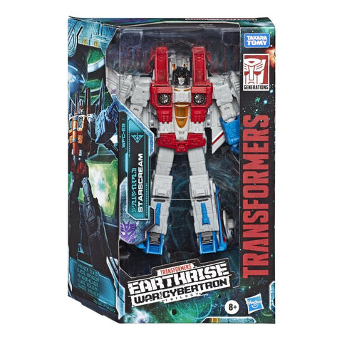 Transformers War For Cybertron: Earthrise WFC-E9 Voyager Starscream Box Package