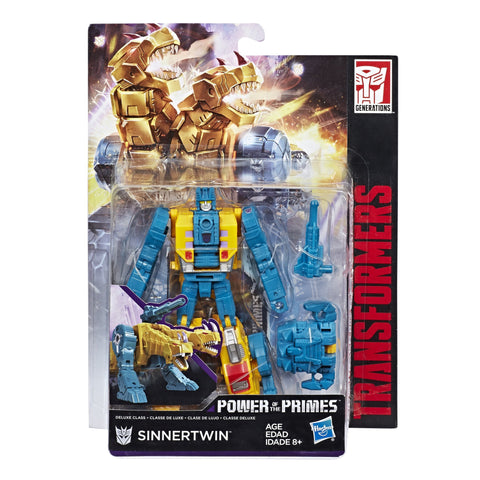 Transformers Power of the Primes Terrorcon Deluxe Sinnertwin Box Packaging