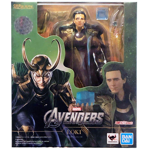 Bandai Tamashii Nations S.H. Figuarts Avengers Loki Box Package Front