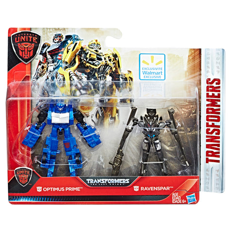 Transformers The Last Knight Autobots Unite Optimus Prime and Ravenspar - Legion