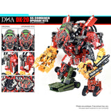DNA Design DK-20 ss combiner upgrade kits 3rd third party add-on construction parts devvy standing robot toy