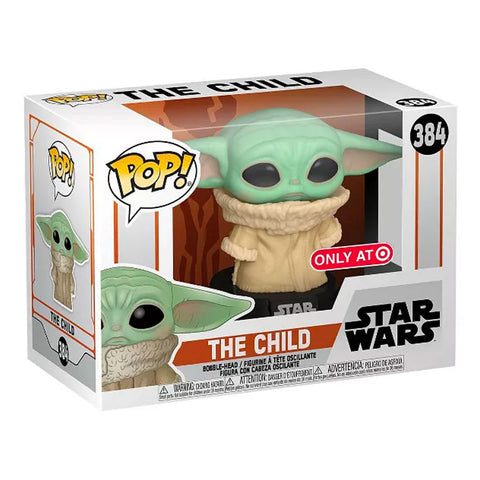 Funko Pop! 384 Star Wars The Child Target Exclusive box package render