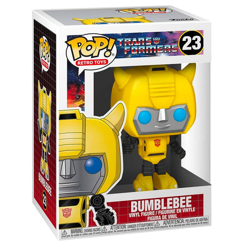 Funko Pop! Retro Toys 23 Transformers G1 Bumblebee box package render