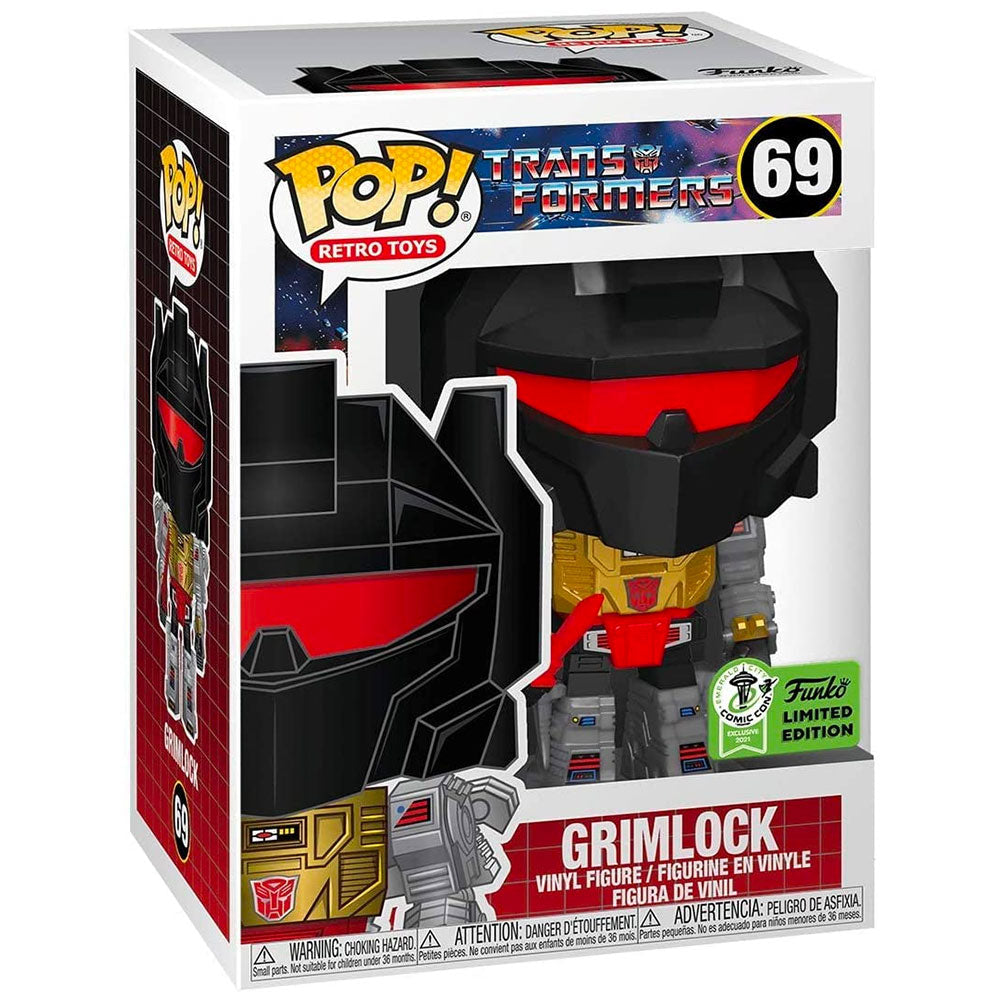 Funko Pop! Retro Toys 69 Grimlock - Pop Vinyl Funko Pop! Retro Toys 69 Grimlock - Pop Vinyl