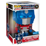 Funko Pop! Retro Toys 71 Optimus Prime Jumbo Transformers G1 Mega walmart exclusive box package front angle render
