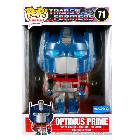 Funko Pop! Retro Toys 71 Optimus Prime Jumbo Transformers G1 Mega walmart exclusive Box package front