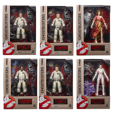 Hasbro Ghostbusters Plasma Series Wave 1 complete set of 6 Toys box package front