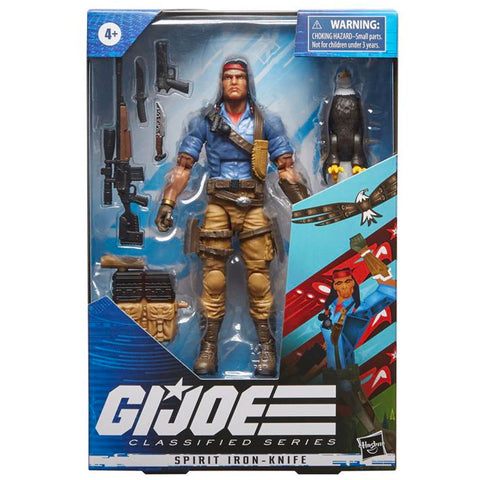 Hasbro G.I. Joe Classified Series 36 Spirit Iron-Knife box package front
